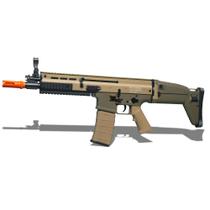 Blaster de Bolinhas de Gel EMERBU SCAR 11.1V Corpo Metálico Tan Blaster de Bolinhas de Gel EMERBU SCAR 11.1V Corpo Metálico Tan