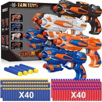 Blaster Guns POKONBOY compatível com Nerf com 80 dardos de espuma Blaster Guns POKONBOY compatível com Nerf com 80 dardos de espuma