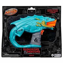 Blaster Nerf Dungeons & Dragons Rakor com 4 dardos Elite 2.0