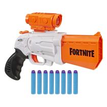 Blaster Nerf Fortnite SR com 8 dardos Elite oficiais para crianças