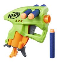 Blaster Nerf N-Strike NanoFire (verde) com 3 dardos, mais de 8 anos