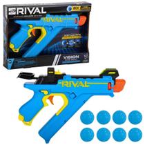 Blaster Nerf Rival Vision XXII-800 com 8 cartuchos de bateria Blaster Nerf Rival Vision XXII-800 com 8 cartuchos de bateria