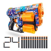 Blaster X-Shot Skins Dread Sonic Race Team com 24 dardos ZURU