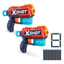 Blaster xShot Excel Double Kickback com 6 alvos e 8 dardos