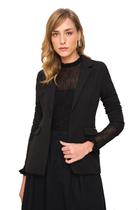 Blazer Alafaiataria Lado Avesso Preto L130101 -