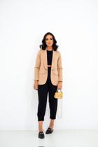 Blazer Alfaiataria com Forro Feminino