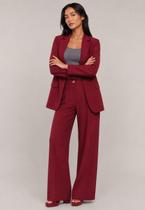 Blazer Alfaiataria Lapela Alongada Vermelho Salvatore Blazer Alfaiataria Lapela Alongada Vermelho Salvatore