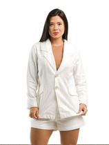 Blazer Alfaiataria Sem Elastano