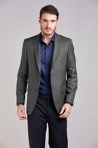 Blazer Alfaiataria Slim Fit - Branco Gelo