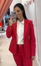 Blazer alfaiataria tradicional feminino trappiche