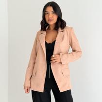 Blazer Alongado Feminino Mariah Elegância e Sofisticação com Detalhes Dourados Pronta Entrega e Envio Imediato para um Look Impecável Blazer Alongado Feminino Mariah Elegância e Sofisticação com Detalhes Dourados Pronta Entrega e Envio Imediato para um Look Impecável