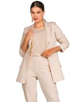 Blazer alongado miravest feminino ref: mir262283