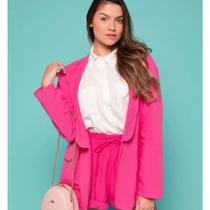 Blazer Alongado Pink