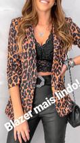Blazer Animal Print Blazer Animal Print
