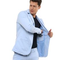 Blazer Básico Esporte fino Masculino Casual