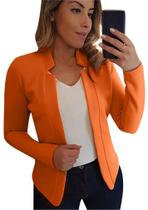 Blazer BOFETA Womens Work Office Open Front Orange M