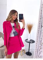 Blazer Boyfriend Pink Escuro Blazer Boyfriend Pink Escuro