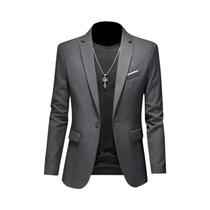 Blazer Casual De Alta Qualidade Para Homens, Terno De Casamento Para Noivos, Casaco Superior
