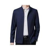 Blazer Casual De Negócios Masculino 3XL Com Zíper, Casaco De Luxo Para Escritório, Roupa De Outono E Blazer Casual De Negócios Masculino 3XL Com Zíper, Casaco De Luxo Para Escritório, Roupa De Outono E