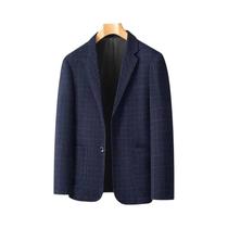 Blazer Casual Masculino Para Negócios, Estilo Britânico Solto Para Profissionais De Meia-Idade,