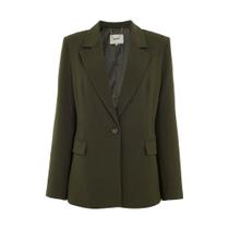 Blazer com bolso verde militar - dudalina