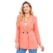 Blazer com forro premium de alfaitaria colors sml fashion Blazer com forro premium de alfaitaria colors sml fashion