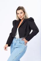 Blazer cropped solto Blazer cropped solto