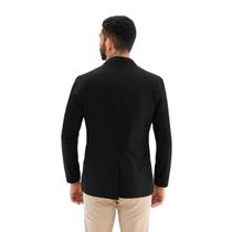 Blazer Cult Slim Sarja Ogochi Preto Masculino
