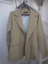 Blazer de alfaiataria com um botão forrado Blazer de alfaiataria com um botão forrado