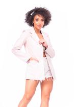 Blazer de Couro Nude Blazer de Couro Nude