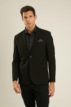 Blazer Docthos Slim Texturizado Bolso Jaleco