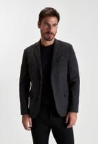 Blazer docthos slim veludo canais
