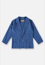 Blazer em Linho Infantil Menino Up Baby Blazer em Linho Infantil Menino Up Baby