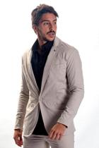 Blazer Esporte Fino Masculino Sarja Com Elastano