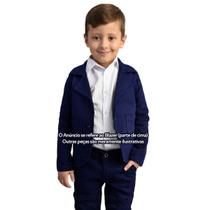 Blazer Esporte Social Infantil Menino Festa Batizado de 1 ao 16 anos - Miguelito Moda Infantil