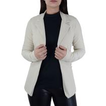 Blazer Feminino Autenticada Montaria Luna Bege Lua - 7129