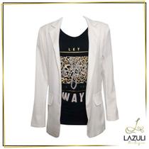 Blazer Feminino Branco Blazer Feminino Branco