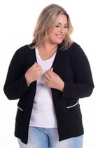 Blazer Feminino c/ Zíper no Bolso