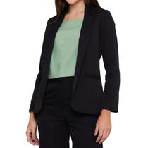 Blazer Feminino Infini Memory Preto - 24362