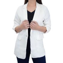 Blazer Feminino Milani Marianne Branco Off - 236