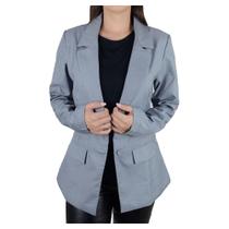 Blazer Feminino Parado no Ar Cinza - 73015