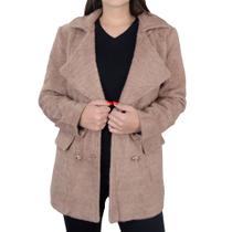 Blazer Feminino Pellini Giada Marrom Café - GD967