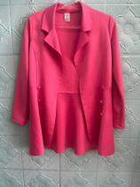 Blazer feminino Pink modal -Tamanho M