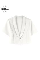 Blazer feminino plus size alfaiataria adulto - marialícia