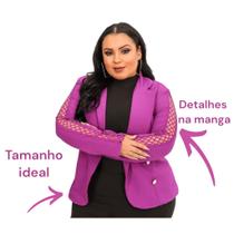 Blazer feminino plus size variações
