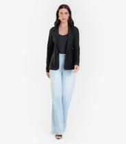 Blazer Feminino Poliamida Brilhos Autenticada Preto Blazer Feminino Poliamida Brilhos Autenticada Preto