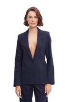 Blazer Feminino Sommer Alfaiataria Azul 58310248 -