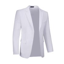 Blazer Fxzpiodi, casacos esportivos masculinos, casuais, slim fit, brancos