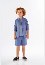 Blazer Infantil para Menino em Linho com Elastano Up Baby Blazer Infantil para Menino em Linho com Elastano Up Baby