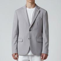 Blazer leve cinza Dilomon - Blazer leve cinza Dilomon -